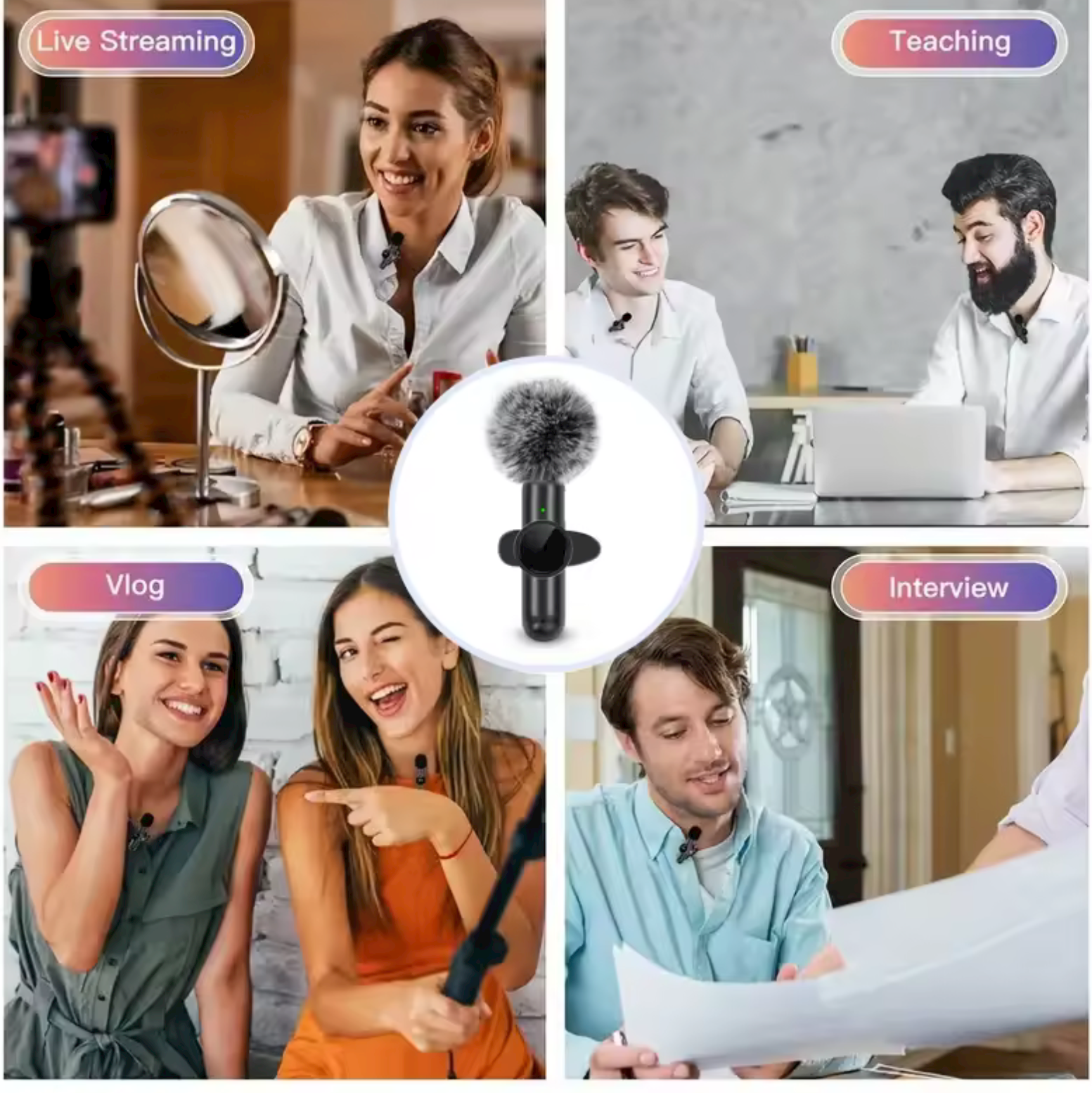 Wireless Lavalier Microphone